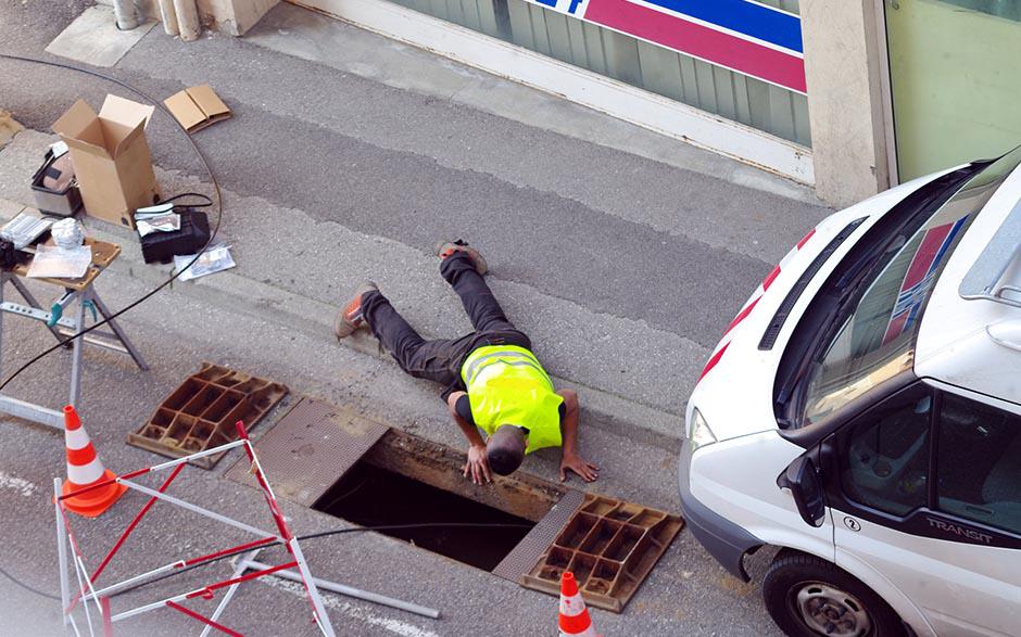 travaux assainissement Boissy-l'Aillerie